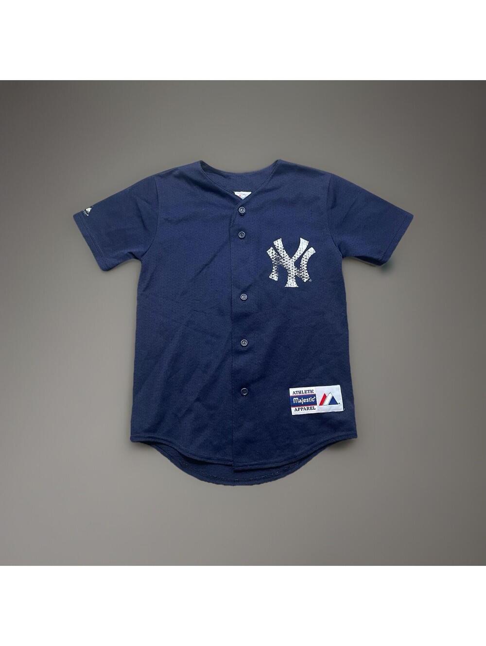 Vintage Derek Jeter Jersey Majestic Made In USA MLB 90s Y2K M